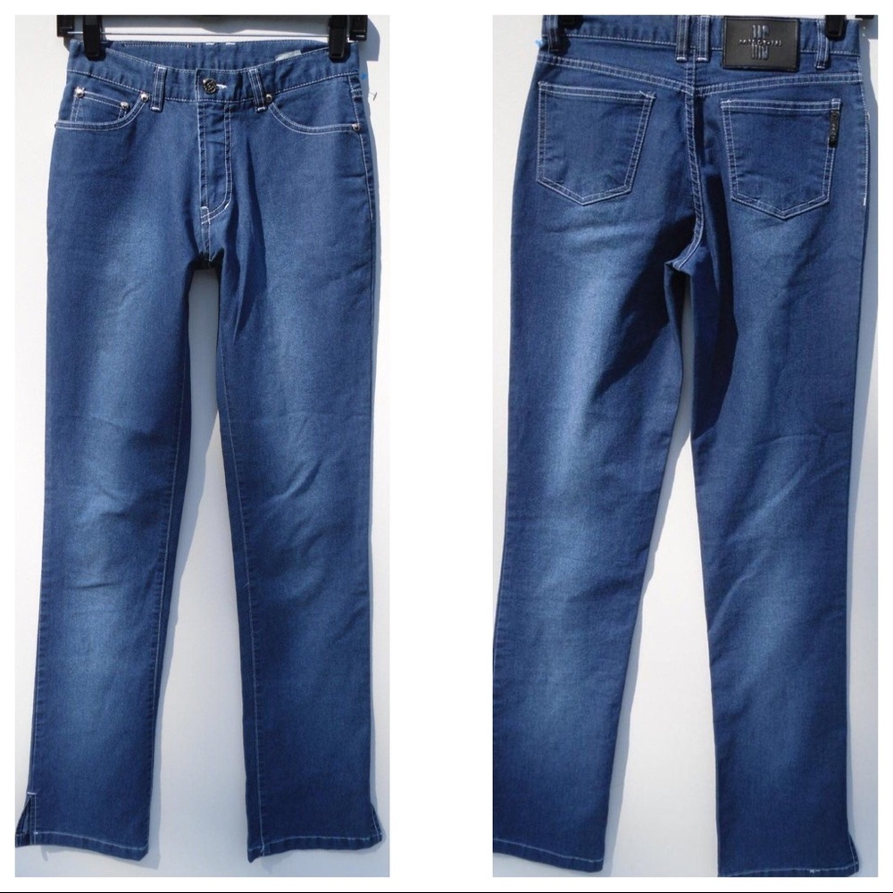 Missoni Blue Slim Mid Rise Denim Jeans Size 26